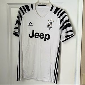 Authentic White Juventus Third Kit Jersey. Size small